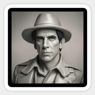 figure of Ben Stiller Sticker